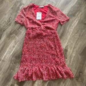 Red Floral Sundress (w/ Tag)